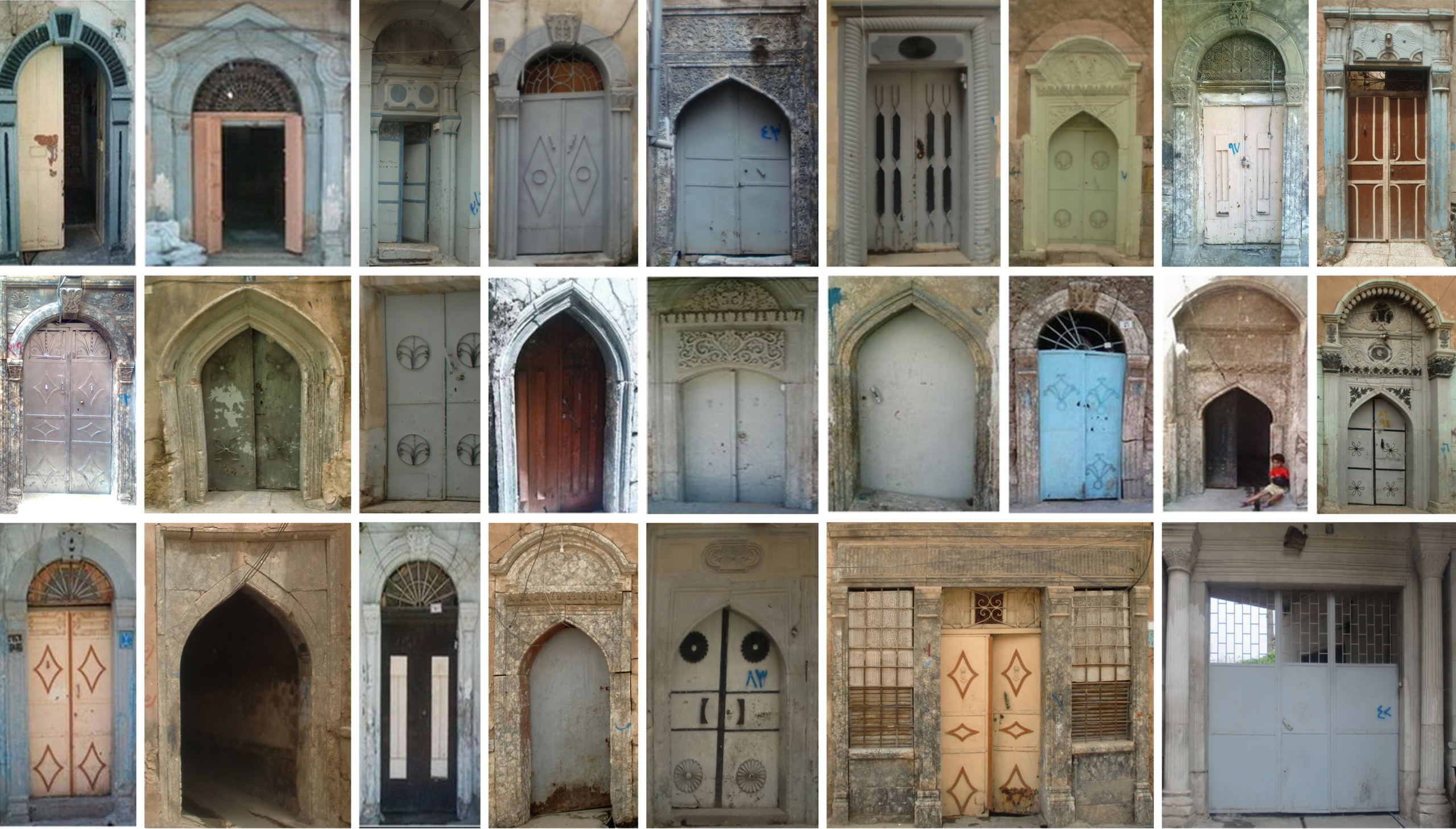 Irak Patterns Shape — Heritage Elements in the Old Mosul – Designed in Iraq