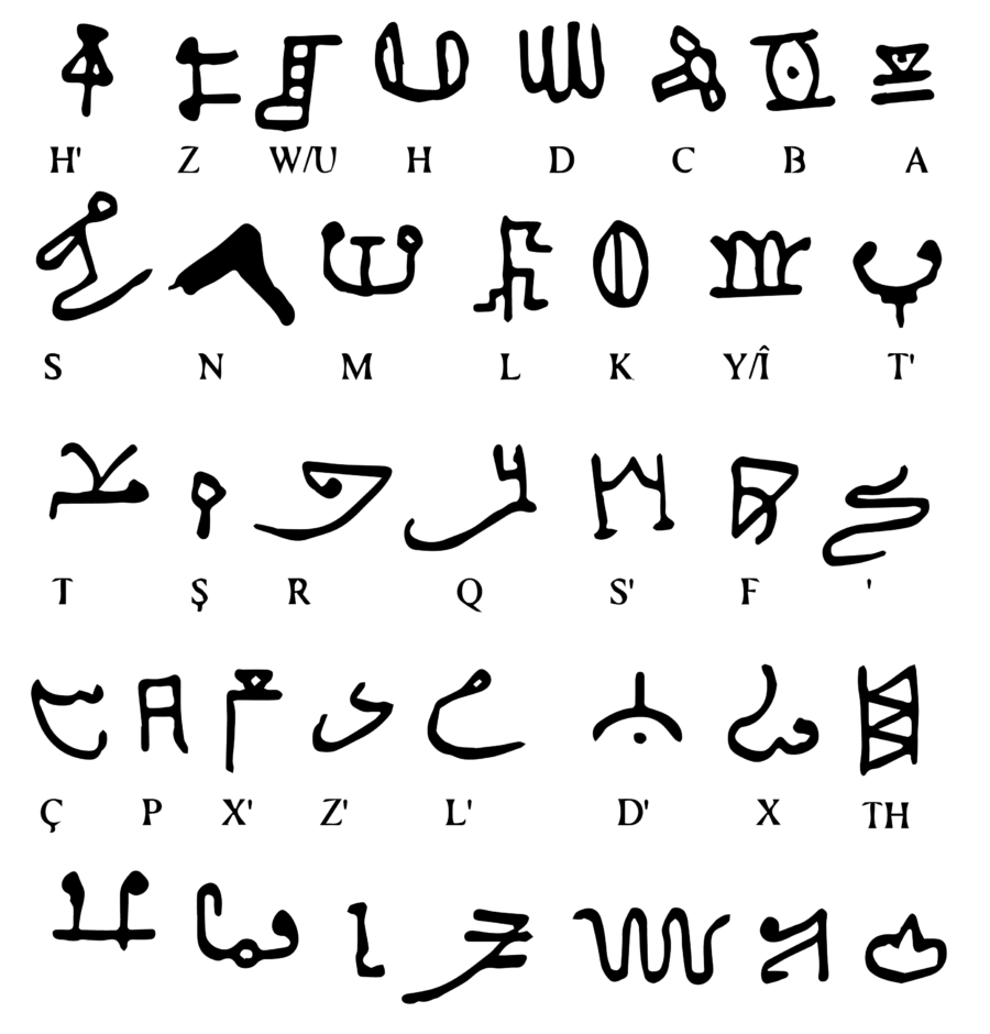 Typography — Old Kurdish Alphabet – Designed in Iraq